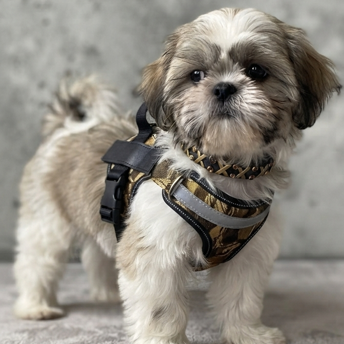 The Xcellent Collar – 3/4" | Handmade Leather Dog Collar with Premium Czech & Austrian Crystals